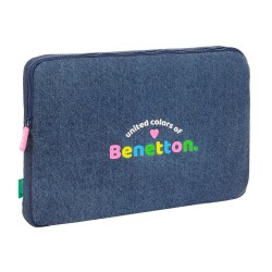 Funda para portatil 15,6" safta benetton denim 35x395x275 mm