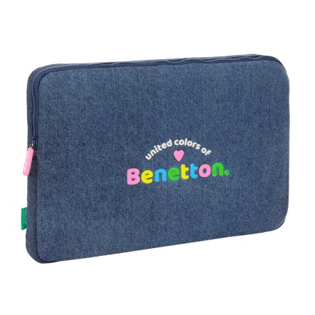 Funda para portatil 15,6" safta benetton denim 35x395x275 mm