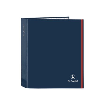 Carpeta safta carton folio 4 anillas lomo ancho el ganso classic 60x270x300 mm
