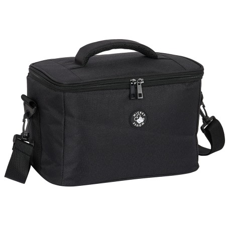 Nevera safta cuadrada waterproof mickey mouse black 180x290x190 mm