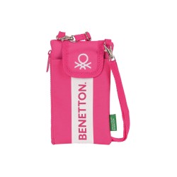 Monedero safta portamovil benetton raspberry 190x100 mm