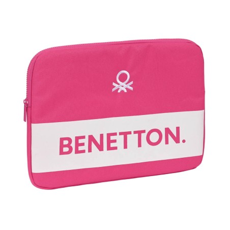 Funda safta para portatil 14" benetton raspberry 250x340x20 mm