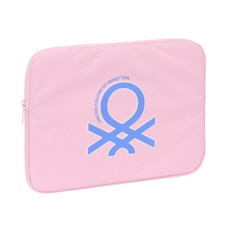 Funda safta para portatil 14" benetton pink 250x340x20 mm
