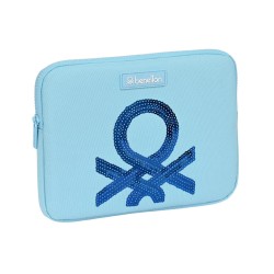 Funda safta para portatil 11,6" benetton sequins 230x310x20 mm