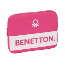 Funda safta para portatil 11,6" benetton raspberry 230x310x20 mm
