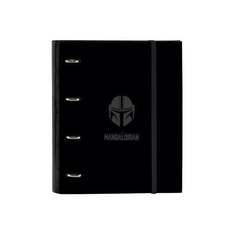 Carpeta con recambio safta din a4 tapa forrada 100 h 60 gr cuadro 5 mm the mandalorian teen 270x35x320