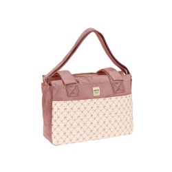 Bolso safta adaptable a carro bebe marsala 460x150x260 mm