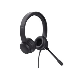 Auricular trust ayda diadema con microfono usb color negro