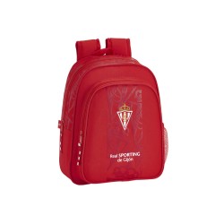 Cartera escolar safta sporting de gijon mochila infantil adaptable a carro 270x330x100 mm