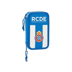 Plumier escolar safta r.c.d. español doble cremallera 28 piezas 125x40x195 mm