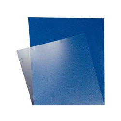 Tapa de encuadernacion leitz din a4 pvc transparente 250 mc pack 100 unidades