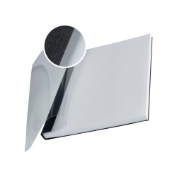 Tapa de encuadernacion leitz channel flexible 74150095 din a4 lomo 14 mm color negro caja 10 unidades