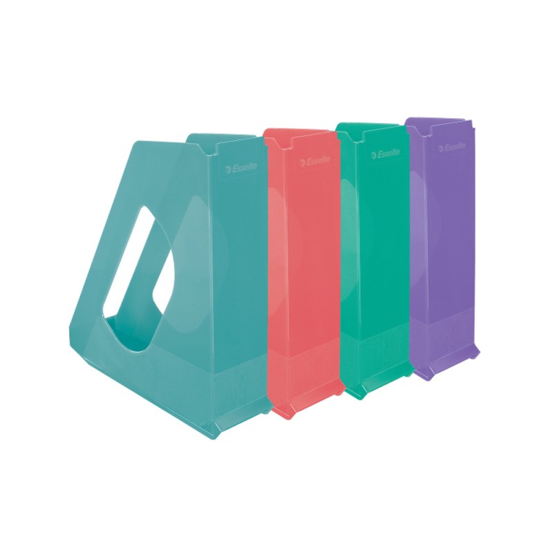 10 Unidades - Revistero esselte colour'breeze plastico colores surtidos 72x256x260 mm 10 Unidades - Revistero esselte colour'breeze plastico colores surtidos 72x256x260 mm
