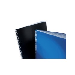 Tapa encuadernacion gbc polipropileno polycover opaca 500 micras din a4 color azul pack de 100 unidades