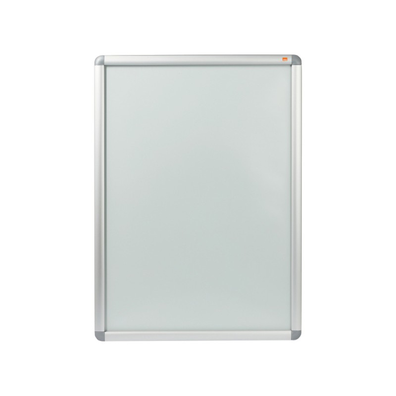 Vitrina de anuncios nobo con marco de aluminio a presion premium plus para exterior din a1 650x900x17 mm