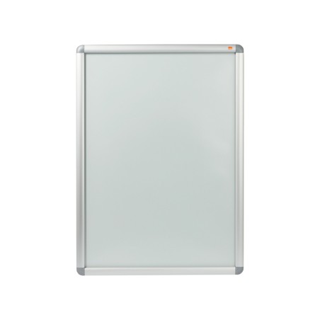 Vitrina de anuncios nobo con marco de aluminio a presion premium plus para exterior din a1 650x900x17 mm