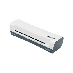 Plastificadora leitz ilam home din a4 2 rodillos hasta 125 mc color blanco/gris