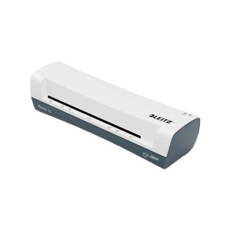Plastificadora leitz ilam home din a4 2 rodillos hasta 125 mc color blanco/gris