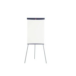 Pizarra de conferencia nobo classic blanca melamina tripode 680x1840x680 mm