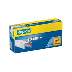 5 Unidades - Grapas rapid strong n 66/7 mm galvanizada caja de 5000 unidades