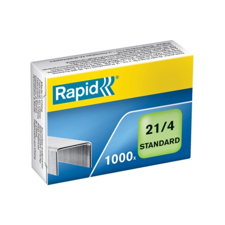 40 Unidades - Grapas rapid n 21/4 galvanizada caja de 1000 unidades
