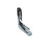 2 Unidades - Grapadora rexel gazell metalica capacidad 25 hojas color plata/negro usa grapas n 16 y 56