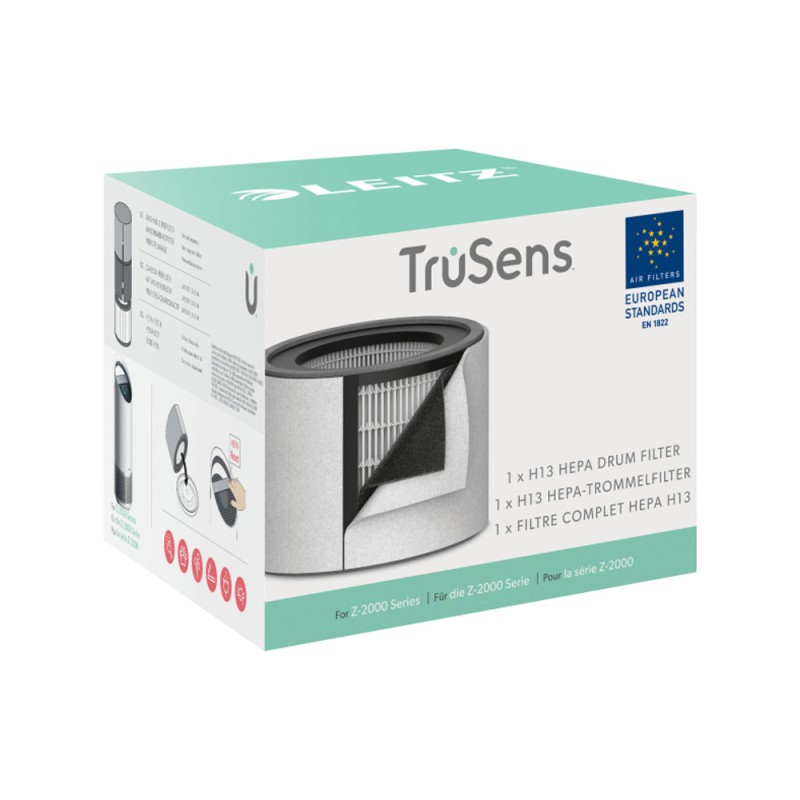 Filtro de carbono leitz hepa 3 en 1 para purificador de aire z-2000/z-2500 en1822 h13