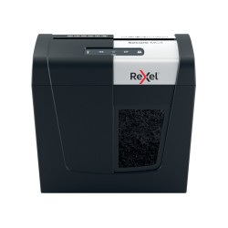 Destructora de documentos rexel secure mc3 p5 capacidad de corte 3 hojas destruye grapas y clips 10 litros