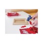6 Unidades - Barra termofusible rapid cola universal 7 mm diametro x 90 mm alto blister de 36 unidades