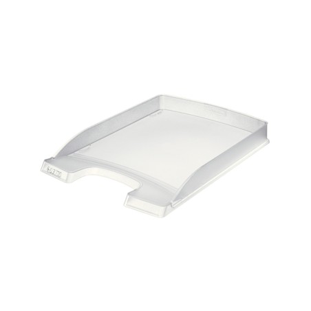 10 Unidades - Bandeja sobremesa leitz plus slim transparente 255x35x357 mm