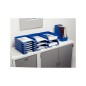 10 Unidades - Bandeja sobremesa leitz plus slim transparente 255x35x357 mm