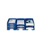 4 Unidades - Bandeja sobremesa leitz plus jumbo gran capacidad color gris 255x103x357 mm