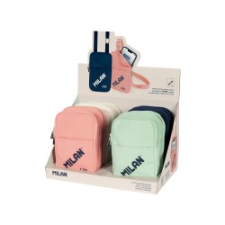 Bolso bandolera milan 430 since 1918 pequeño expositor de 12 unidades colores surtidos