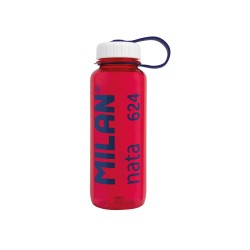 Botella portaliquidos milan tritan serie nata 624 rosa 650 ml