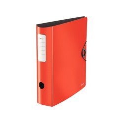 5 Unidades - Archivador de palanca leitz active solid polyfoam 180 din a4 lomo 82 mm color rojo