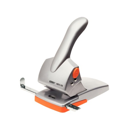 Taladrador rapid hdc65 metalico/abs plata/naranja capacidad 65 hojas