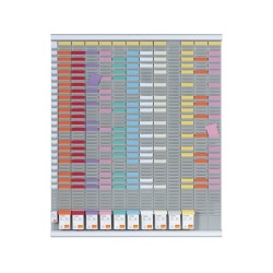 Kit planning nobo de fichas t indice 12 columnas 54 ranuras