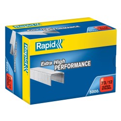 Grapas rapid 73/12 strong galvanizada caja 5000 unidades