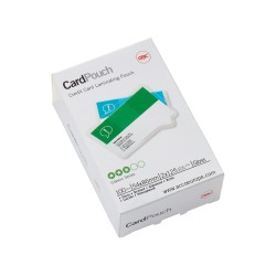 5 Unidades - Bolsa de plastificar gbc tarjeta de credito 2x125 micras caja de 100 unidades