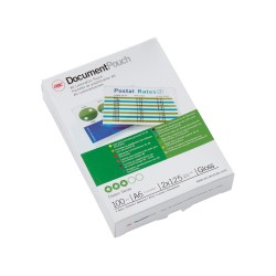 2 Unidades - Bolsa de plastificar gbc din a6 2x125 micras caja de 100 unidades