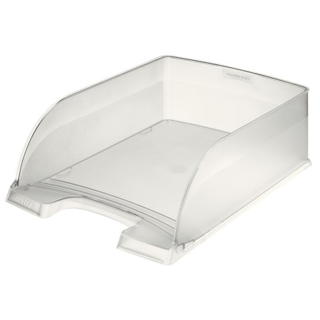 4 Unidades - Bandeja sobremesa leitz plus jumbo color transparente