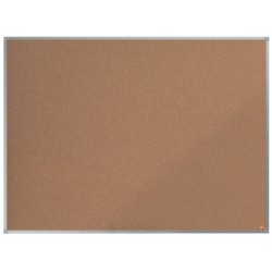 Tablero de anuncios nobo essence corcho marco aluminio 1200x900 mm