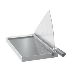 Cizalla de palanca leitz office din a3 base de cristal longitud de corte 457 mm capacidad de corte 15 hojas
