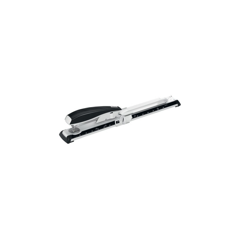 Grapadora petrus 600 brazo largo capacidad 40 hojas color gris/negro usa grapas 22/6 24/6-8 y 26/6-8 Grapadora petrus 600 brazo largo capacidad 40 hojas color gris/negro usa grapas 22/6 24/6-8 y 26/6-8