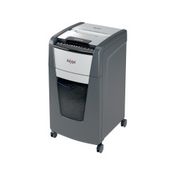 Destructora de documentos rexel optimum auto+ 300m capacidad de corte 300 hojas destruye grapas clips y