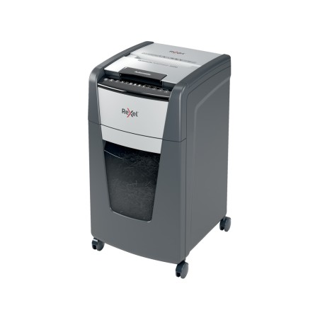 Destructora de documentos rexel optimum auto+ 300m capacidad de corte 300 hojas destruye grapas clips y