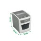 Destructora de documentos leitz iq auto+ office 50 capacidad de corte 50 hojas destruye grapas y clips