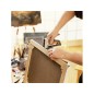 Grapadora rapid clavadora pro r13e metalica cromada usa grapas nº 13