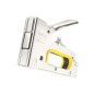 Grapadora rapid clavadora pro r13e metalica cromada usa grapas nº 13