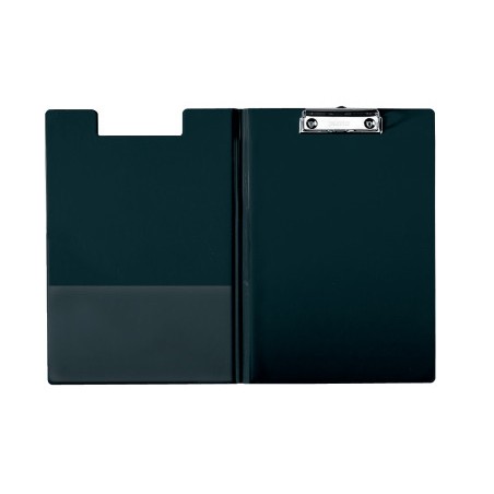 10 Unidades - Carpeta esselte miniclips din a4 carton plastificado din a4 con tapa color negro